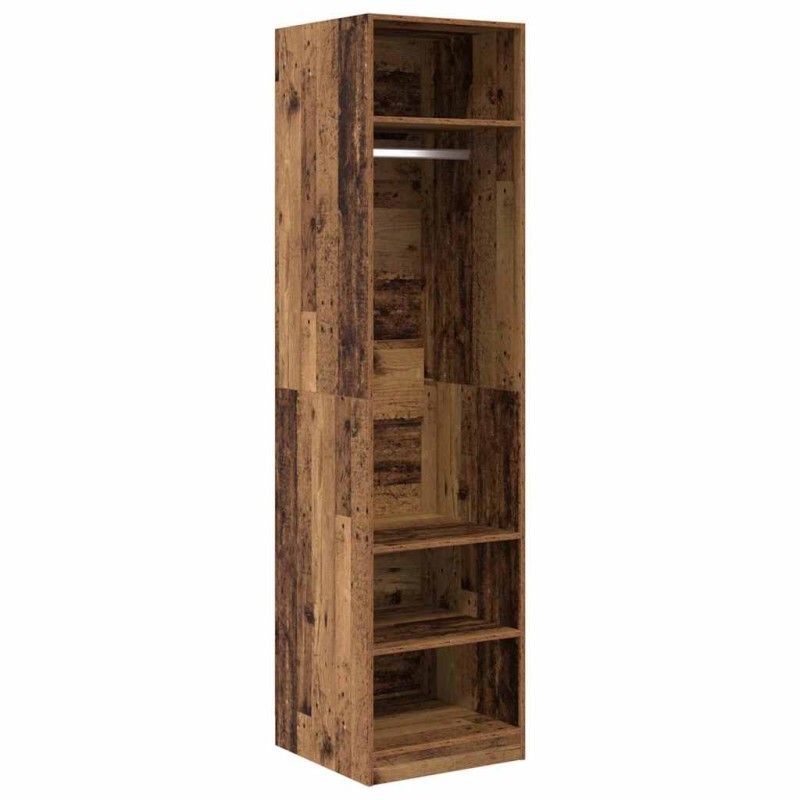 vidaXL Ντουλάπι Παλιό ξύλο 50 x 50 x 200 cm Επεξεργασμένο Ξύλο