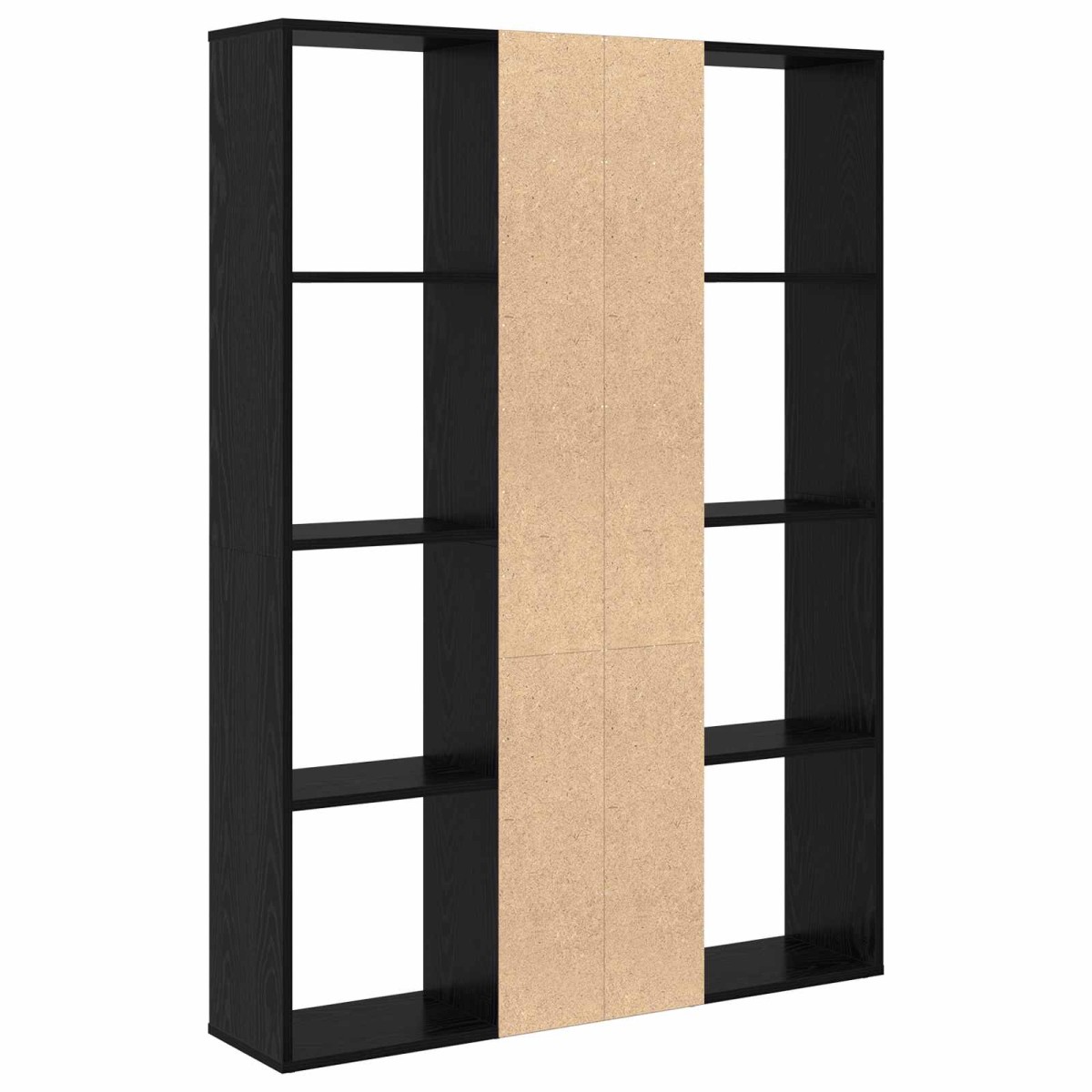 vidaXL Διαχωριστικό Δωματίου Μαύρη Οξυά 100 x 24 x 140 εκ.