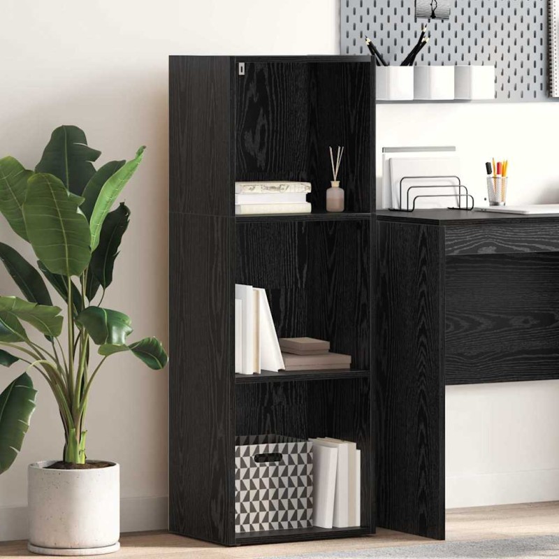 vidaXL Ράφι Βιβλίων 3 επίπεδα 40 x 30 x 114 εκ. Επεξεργασμένο Ξύλο