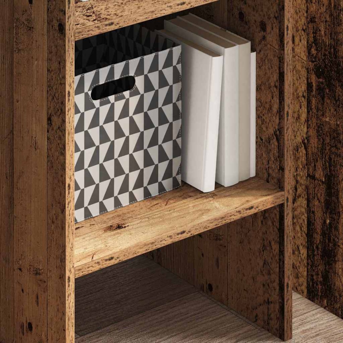 vidaXL Βιβλιοθήκη 5 επιπέδων 40 x 35 x 180 εκ. Επεξεργασμένο Ξύλο