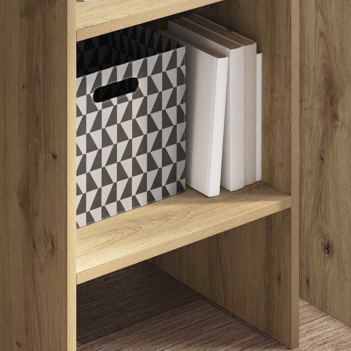 vidaXL Βιβλιοθήκη 5 επιπέδων 40 x 35 x 180 εκ. Επεξεργασμένο Ξύλο