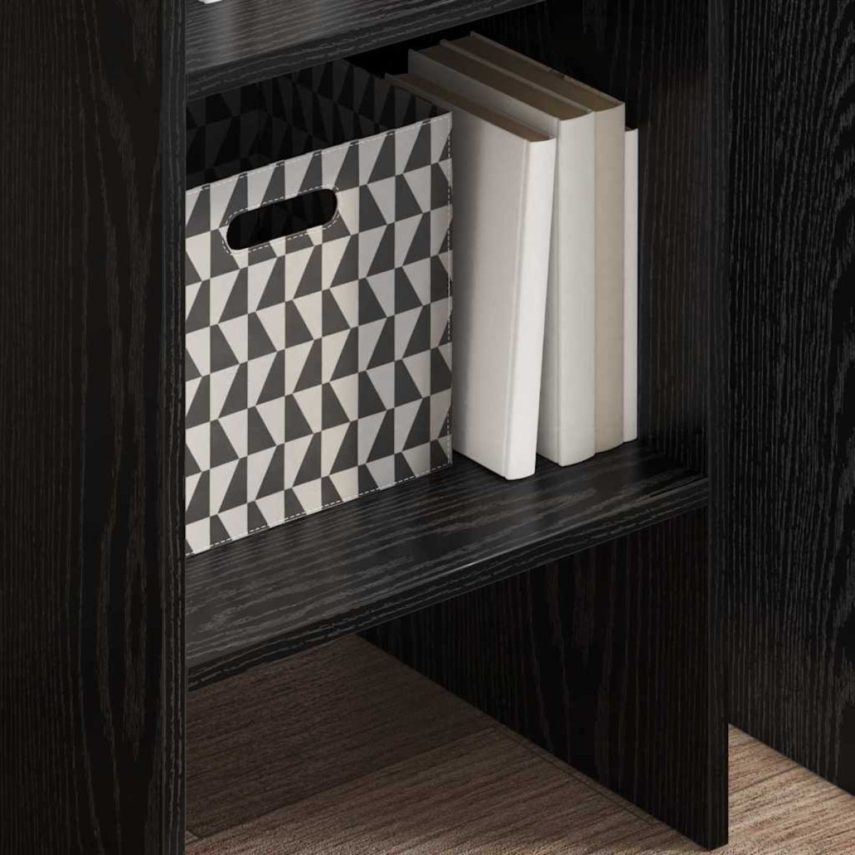 vidaXL Βιβλιοθήκη 5 επιπέδων 40 x 35 x 180 εκ. Επεξεργασμένο Ξύλο