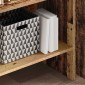 vidaXL Βιβλιοθήκη 5 επίπεδα 60 x 35 x 180 εκατοστά Επεξεργασμένο Ξύλο