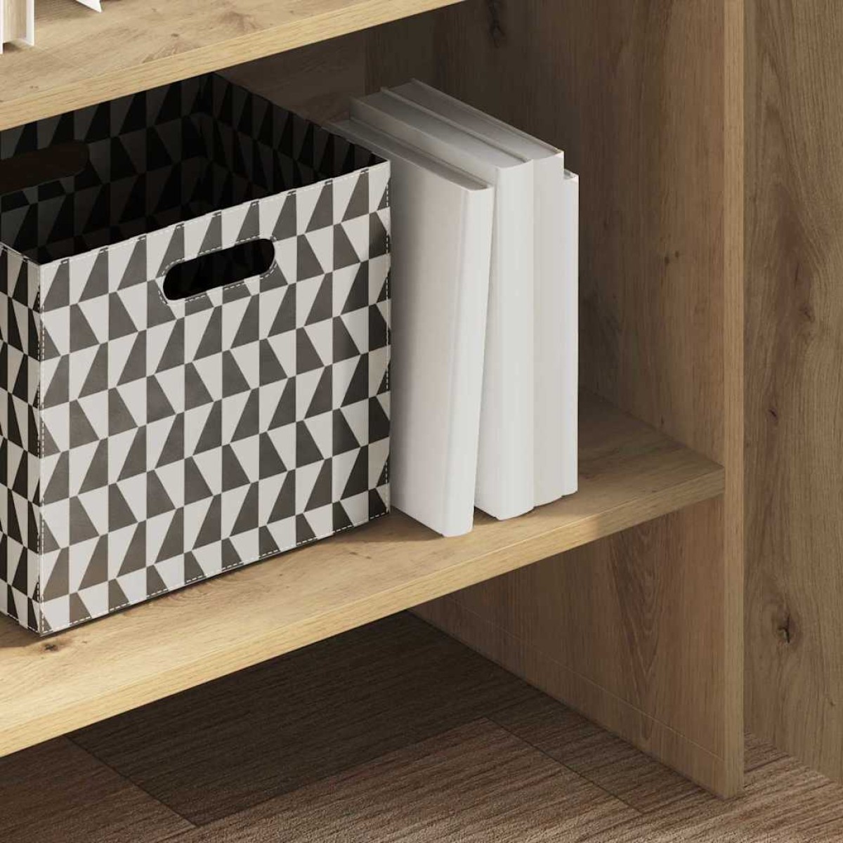 vidaXL Βιβλιοθήκη 5 επίπεδα 60 x 35 x 180 εκατοστά Επεξεργασμένο Ξύλο