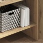 vidaXL Βιβλιοθήκη 5 επίπεδα 60 x 35 x 180 εκατοστά Επεξεργασμένο Ξύλο