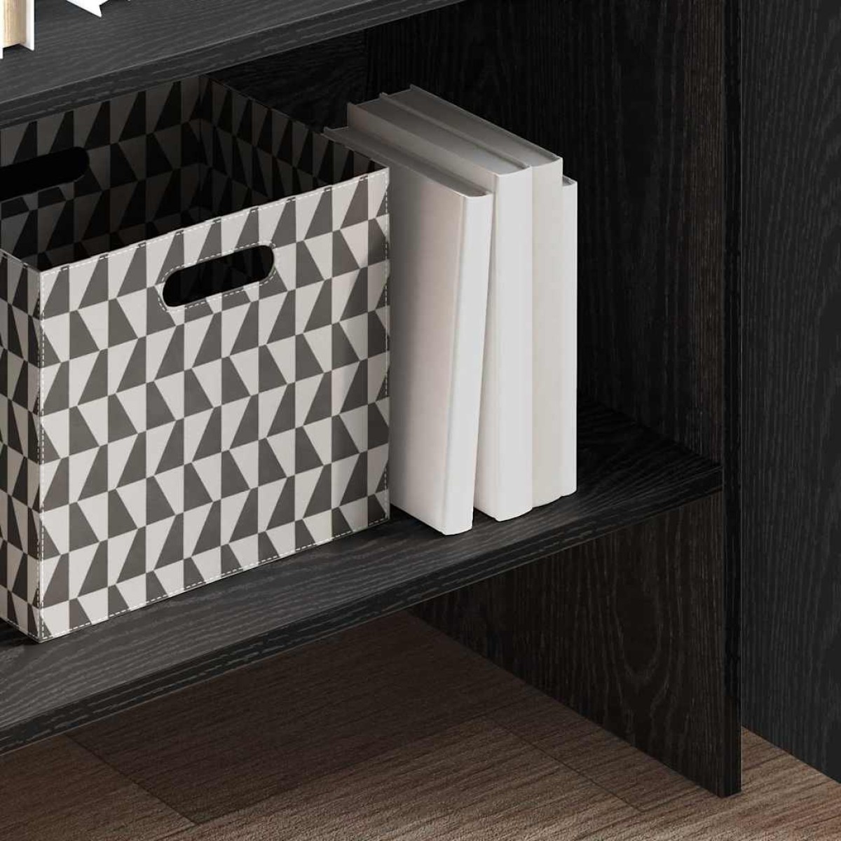 vidaXL Βιβλιοθήκη 5 επίπεδα 60 x 35 x 180 εκατοστά Επεξεργασμένο Ξύλο
