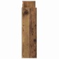 vidaXL Ντουλάπα Παπουτσιών 2 τμχ. 80 x 18 x 60 εκ Επεξεργασμένο Ξύλο