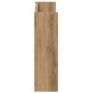 vidaXL Ντουλάπα Παπουτσιών 2 τμχ. 81 x 18 x 60 εκ. Επεξεργασμένο Ξύλο