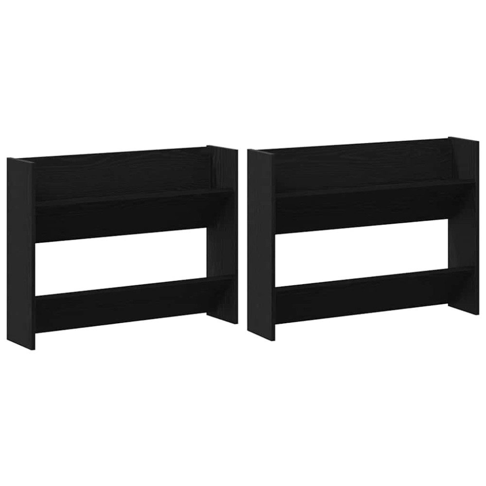 vidaXL Ντουλάπα Παπουτσιών 2 τμχ. 83 x 18 x 60 εκ. Επεξεργασμένο Ξύλο
