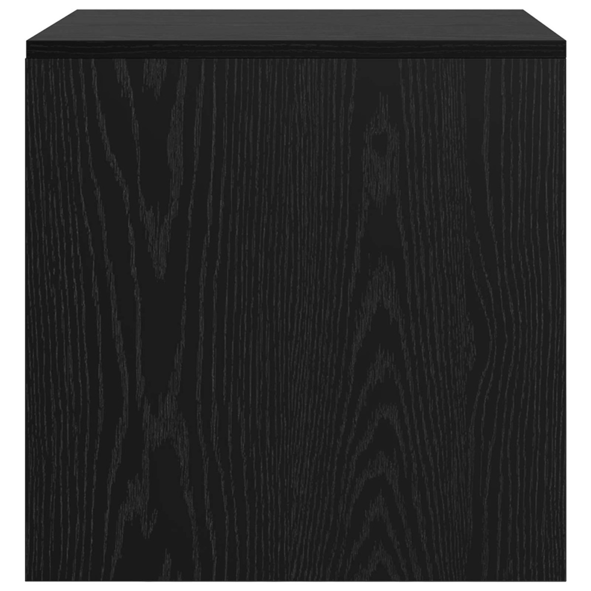 vidaXL Τραπεζάκι σαλονιού 3 τμχ. Μαύρη Οξυά 45 x 45 x 45 cm