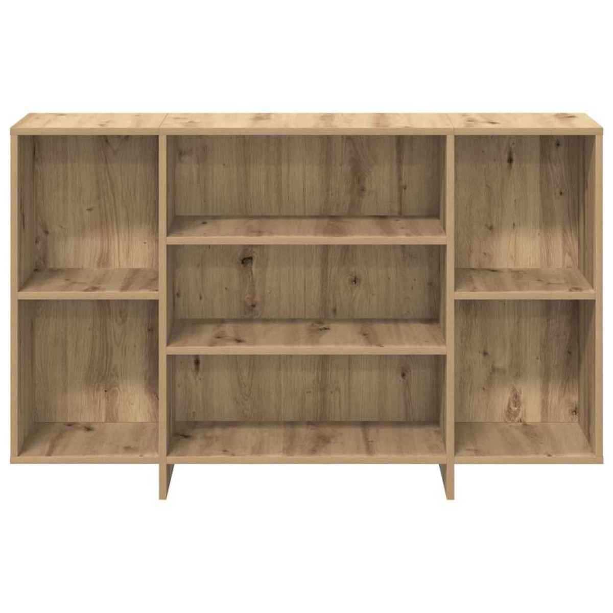 vidaXL Πλαϊνό γραφείο Artisan Oak 120 x 30 x 75 εκ Επεξεργασμένο Ξύλο