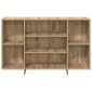 vidaXL Πλαϊνό γραφείο Artisan Oak 120 x 30 x 75 εκ Επεξεργασμένο Ξύλο