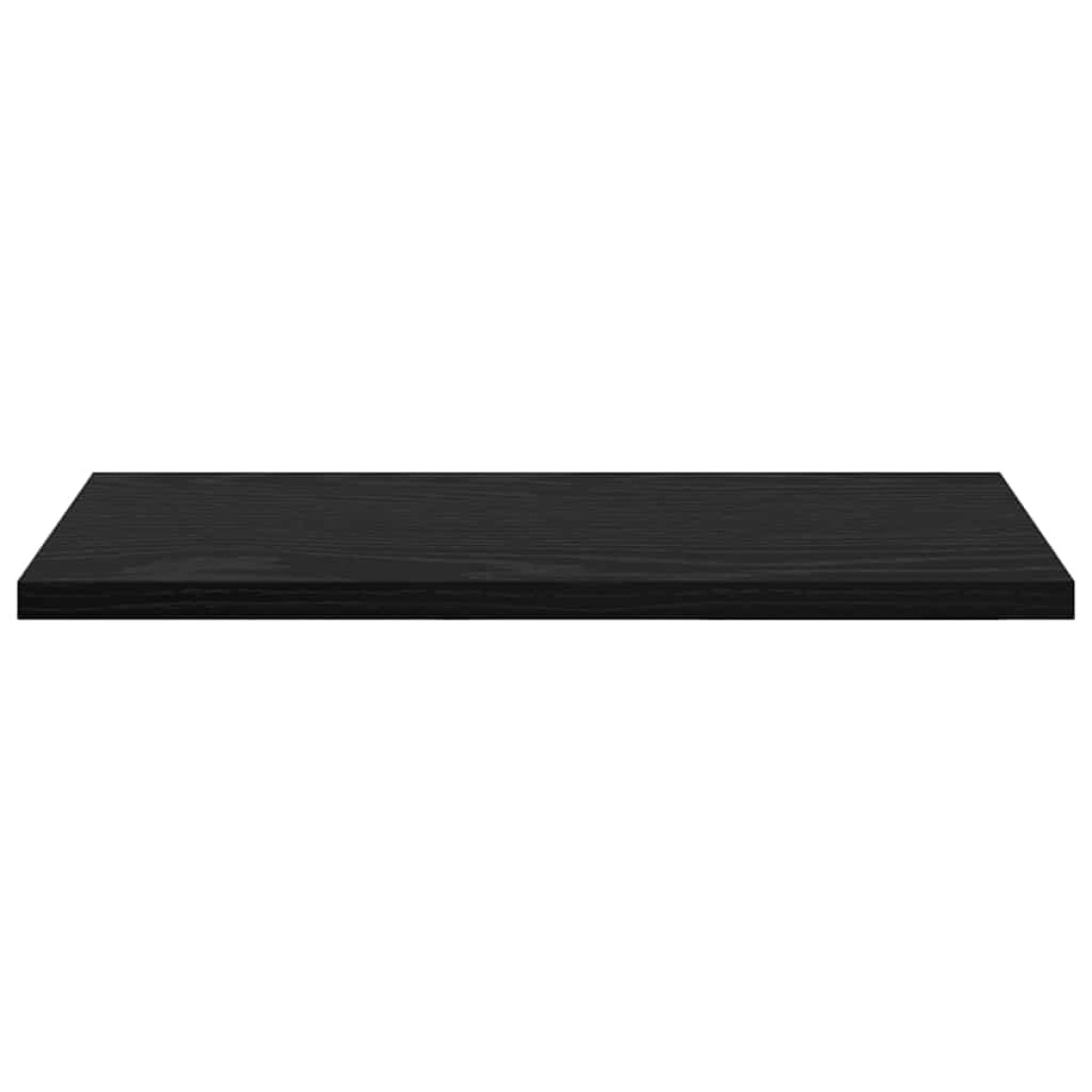vidaXL Ράφι Βιβλίων 3 επιπέδων 4 τμχ. 40 x 20 x 1,5 cm Μαύρο