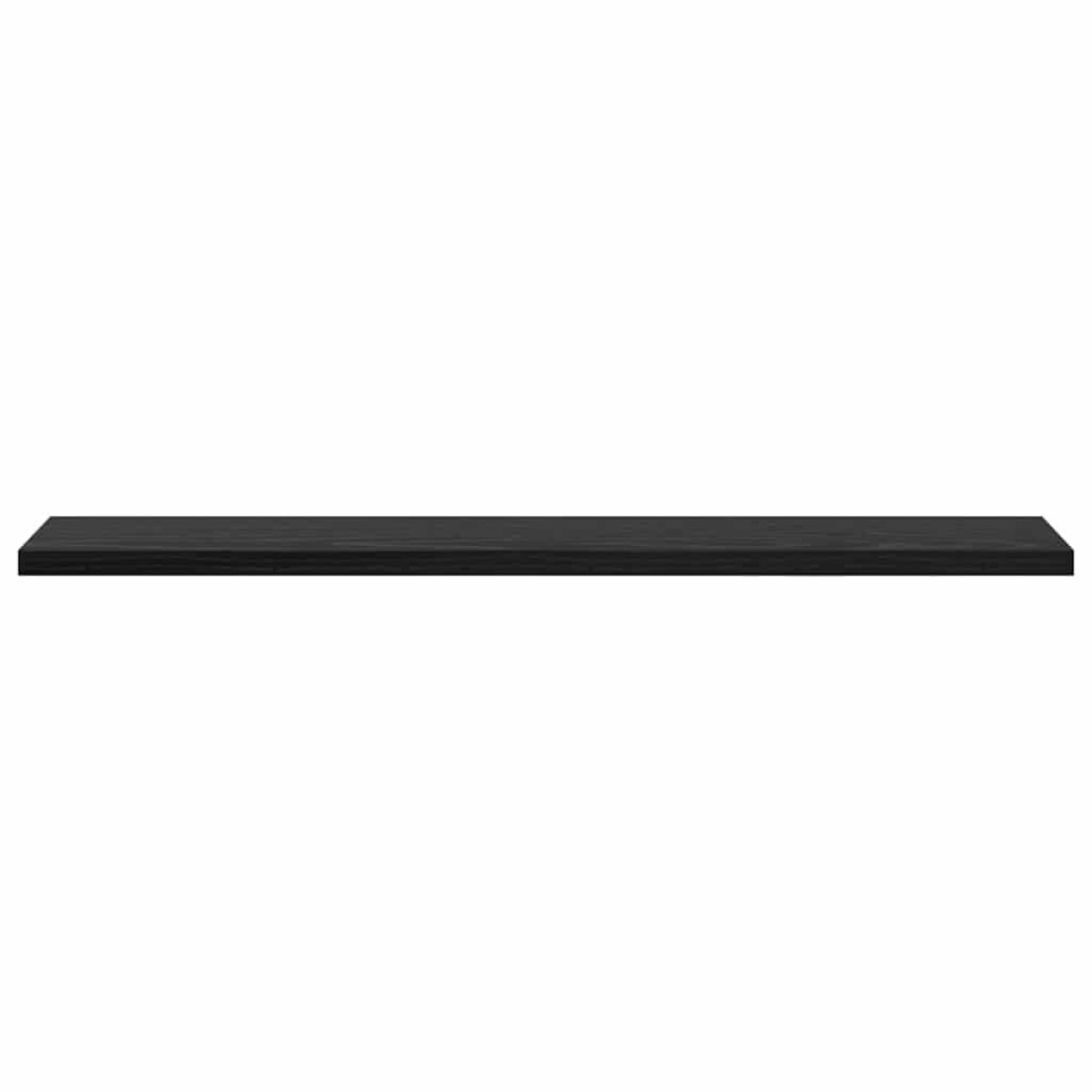 vidaXL Ράφι Βιβλίων 3 επιπέδων 4 τμχ. 60 x 10 x 1,5 cm Μαύρο