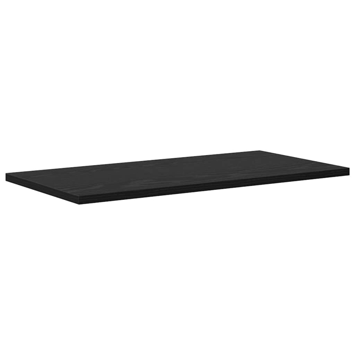 vidaXL Ράφι Βιβλίων 3 επιπέδων 4 τμχ. 60 x 30 x 1,5 cm Μαύρο