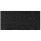 vidaXL Ράφι Βιβλίων 3 επιπέδων 4 τμχ. 60 x 30 x 1,5 cm Μαύρο