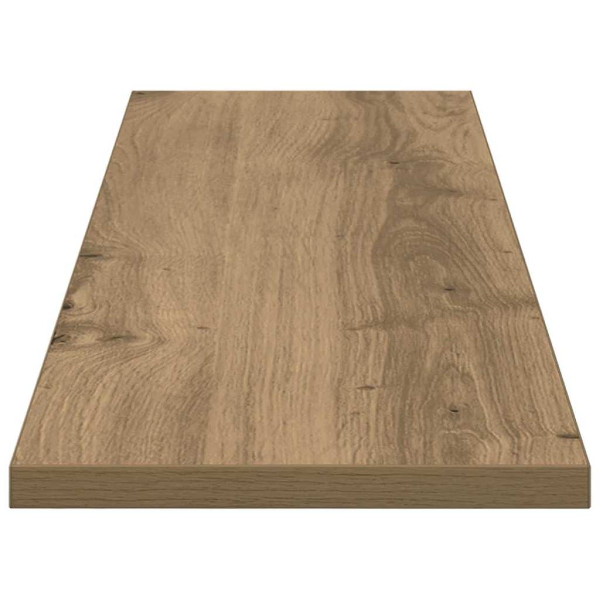 vidaXL Ράφι Βιβλίων 3 επιπέδων 4 τμχ. 80 x 20 x 1,5 cm Καφέ