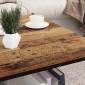 vidaXL Ράφι Βιβλίων 3 επιπέδων 4 τμχ. 80 x 40 x 1,5 cm Καφέ