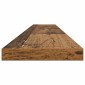 vidaXL Ράφι Βιβλίων 3 επιπέδων 4 τμχ. 100 x 10 x 1,5 cm Καφέ