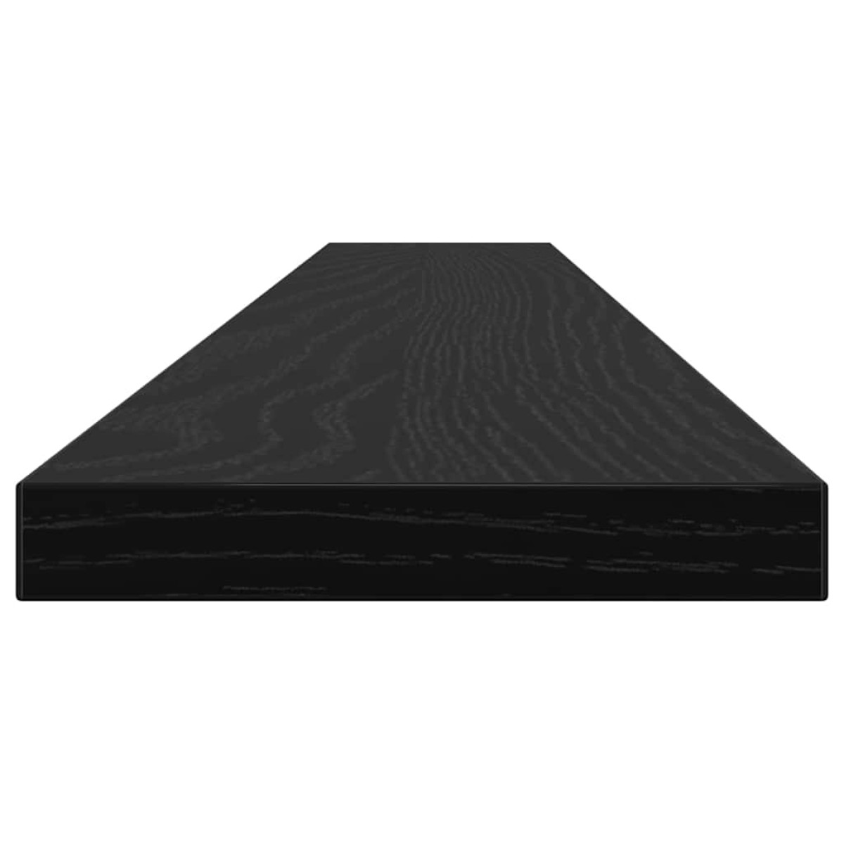 vidaXL Ράφι Βιβλίων 3 επιπέδων 4 τμχ. 100 x 10 x 1,5 cm Μαύρο