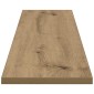 vidaXL Ράφι Βιβλίων 3 επιπέδων 4 τμχ. 100 x 20 x 1,5 cm Καφέ