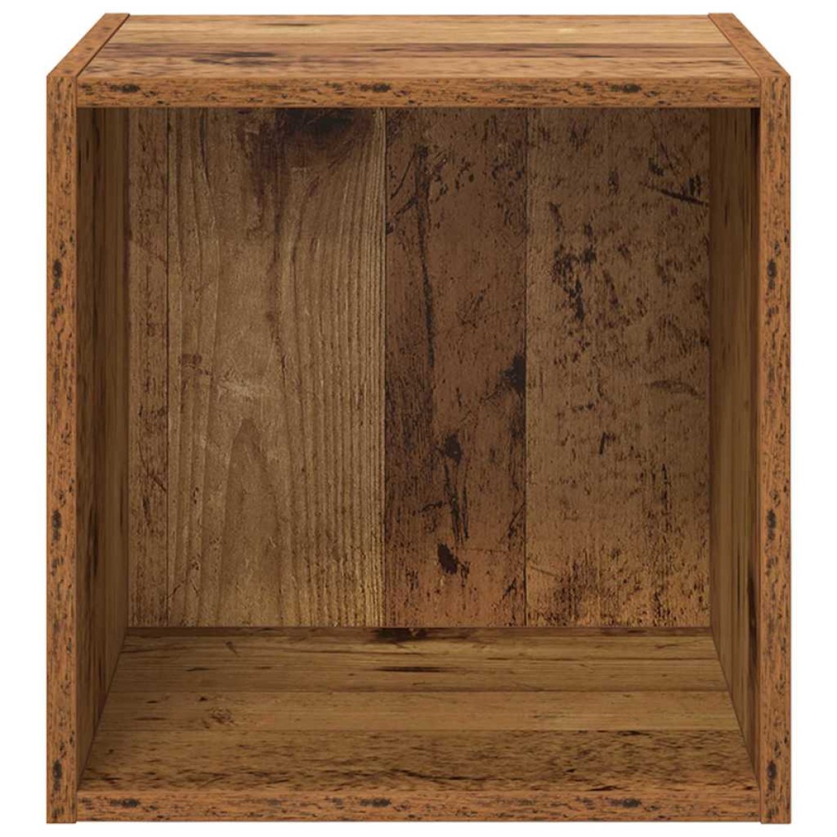 vidaXL Ντουλάπα Τοίχου Επιτοίχιο Παλιό ξύλο 37 x 37 x 37 εκ