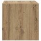 vidaXL Ντουλάπα Τοίχου Επιτοίχιο Artisan Oak 37 x 37 x 37 εκ