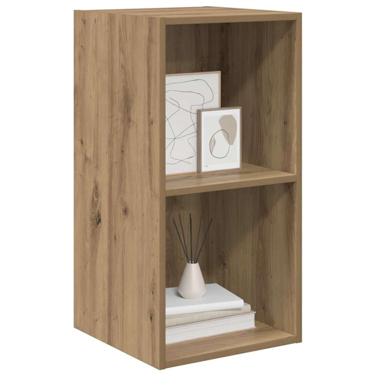 vidaXL Σετ επίπλου τηλεόρασης 37 x 37 x 72 εκ Artisan Oak
