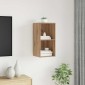 vidaXL Σετ επίπλου τηλεόρασης 37 x 37 x 72 εκ Artisan Oak