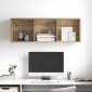 vidaXL Σετ επίπλου τηλεόρασης 37 x 37 x 107 εκ Artisan Oak