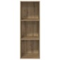 vidaXL Σετ επίπλου τηλεόρασης 37 x 37 x 107 εκ Artisan Oak