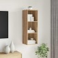vidaXL Σετ επίπλου τηλεόρασης 37 x 37 x 107 εκ Artisan Oak
