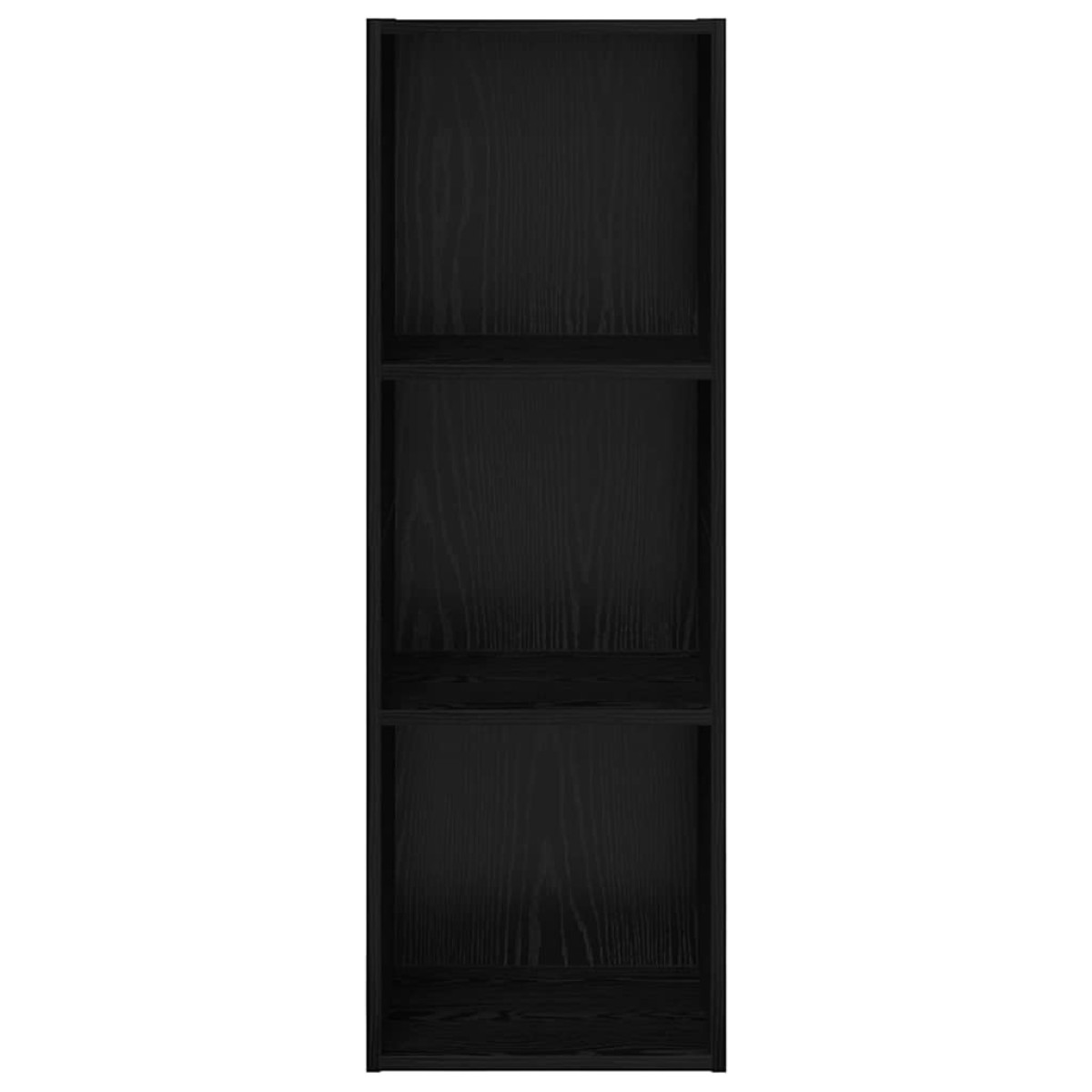 vidaXL Σετ επίπλου τηλεόρασης 37 x 37 x 107 εκ Μαύρη Οξυά
