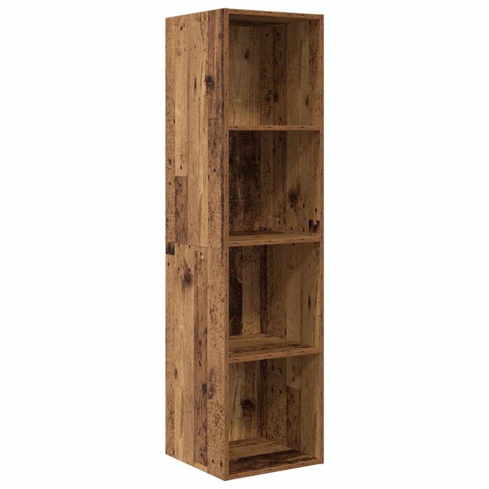 vidaXL Σετ επίπλου τηλεόρασης 37 x 37 x 142,5 εκ Παλιό Ξύλο