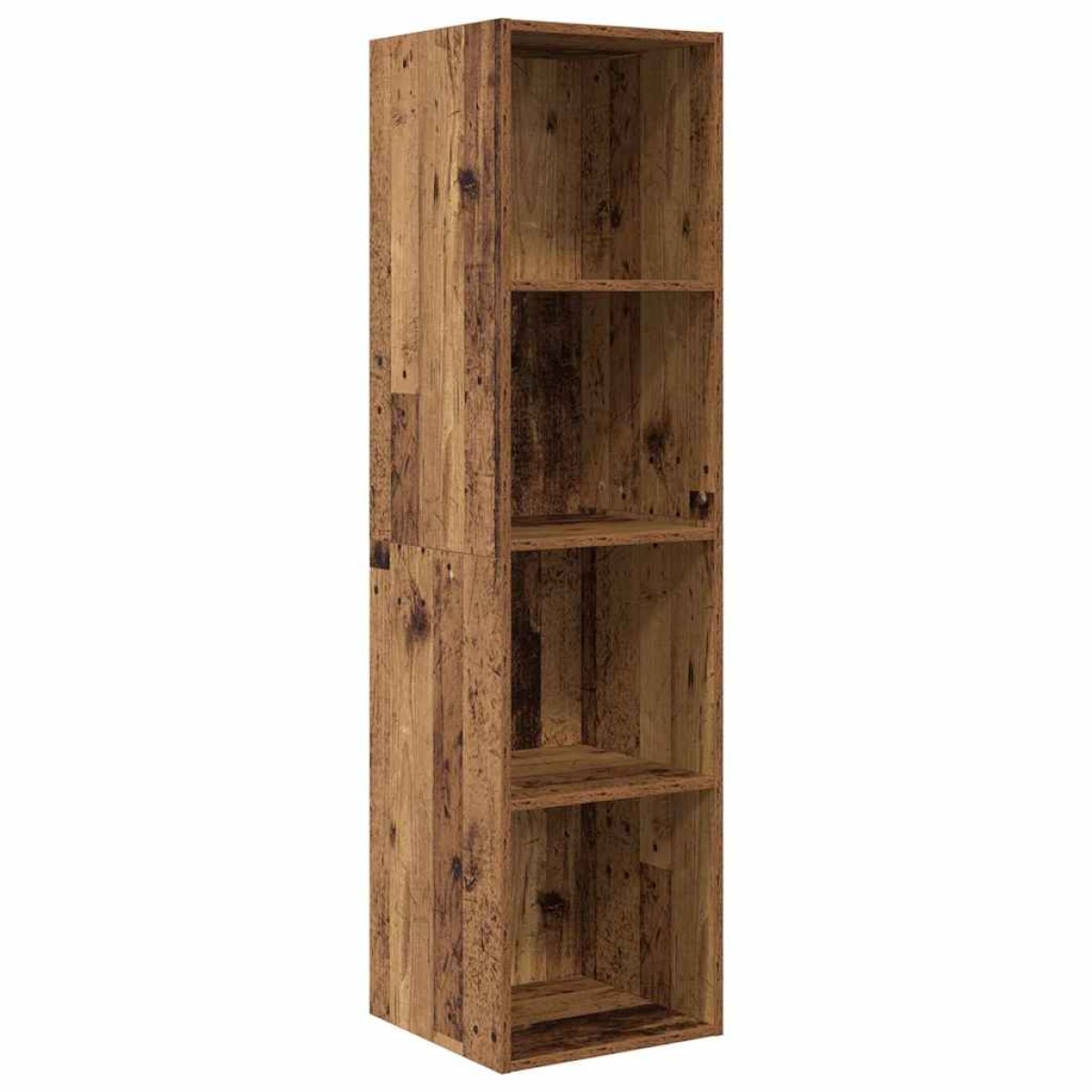 vidaXL Σετ επίπλου τηλεόρασης 37 x 37 x 142,5 εκ Παλιό Ξύλο
