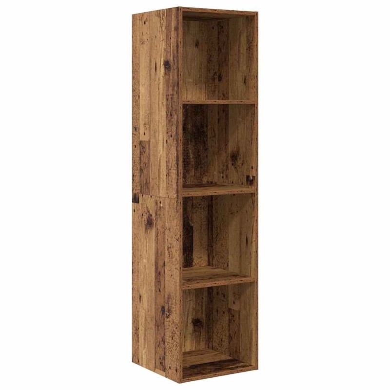 vidaXL Σετ επίπλου τηλεόρασης 37 x 37 x 142,5 εκ Παλιό Ξύλο