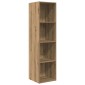 vidaXL Σετ επίπλου τηλεόρασης 37 x 37 x 142,5 εκ Artisan Oak