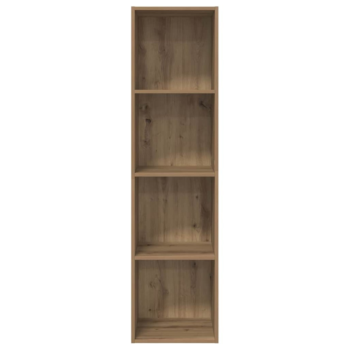vidaXL Σετ επίπλου τηλεόρασης 37 x 37 x 142,5 εκ Artisan Oak