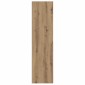 vidaXL Σετ επίπλου τηλεόρασης 37 x 37 x 142,5 εκ Artisan Oak