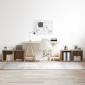 vidaXL Σετ επίπλου τηλεόρασης 4 τμχ. Artisan Oak Επεξεργασμένο Ξύλο