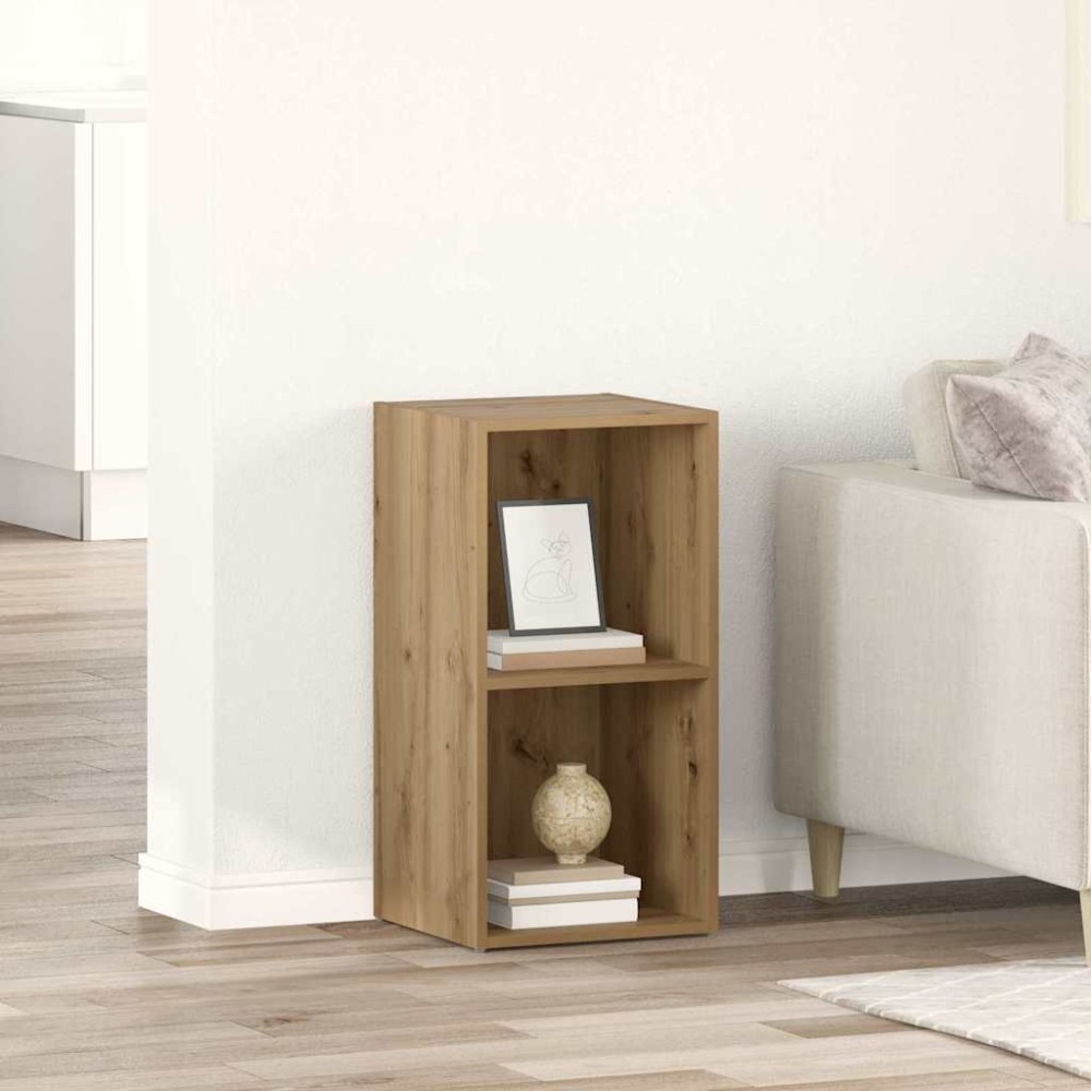 vidaXL Σετ επίπλου τηλεόρασης 72 x 35 x 37 εκ Καφέ Επεξεργασμένο Ξύλο