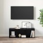 vidaXL Σετ επίπλου τηλεόρασης 72 x 35 x 37 εκ Μαύρο Επεξεργασμένο Ξύλο