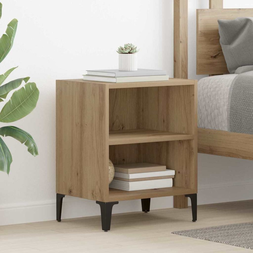 vidaXL Κομοδίνο Artisan Oak 40 x 30 x 50 cm Επεξεργασμένο Ξύλο