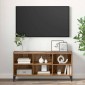 vidaXL Σετ επίπλου τηλεόρασης Επιτοίχιο Καφέ 103,5 x 30 x 50 εκ