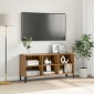 vidaXL Σετ επίπλου τηλεόρασης Επιτοίχιο Καφέ 103,5 x 30 x 50 εκ