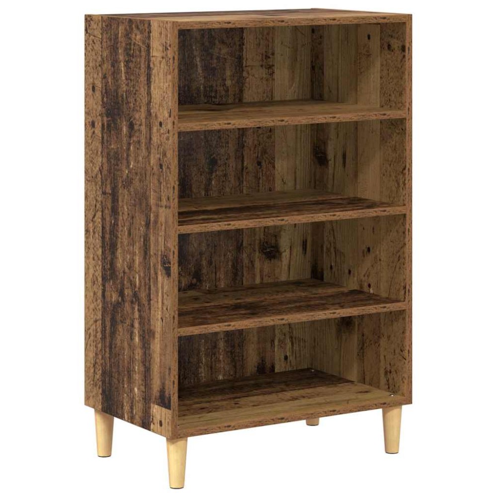 vidaXL Πλαϊνό γραφείο Παλιό ξύλο 57 x 35 x 89.5 εκ Επεξεργασμένο Ξύλο