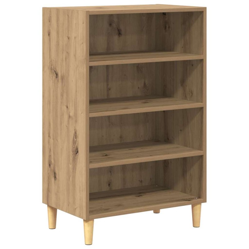 vidaXL Πλαϊνό γραφείο Artisan Oak 57 x 35 x 89.5 εκ Επεξεργασμένο Ξύλο