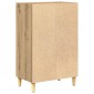 vidaXL Πλαϊνό γραφείο Artisan Oak 57 x 35 x 89.5 εκ Επεξεργασμένο Ξύλο