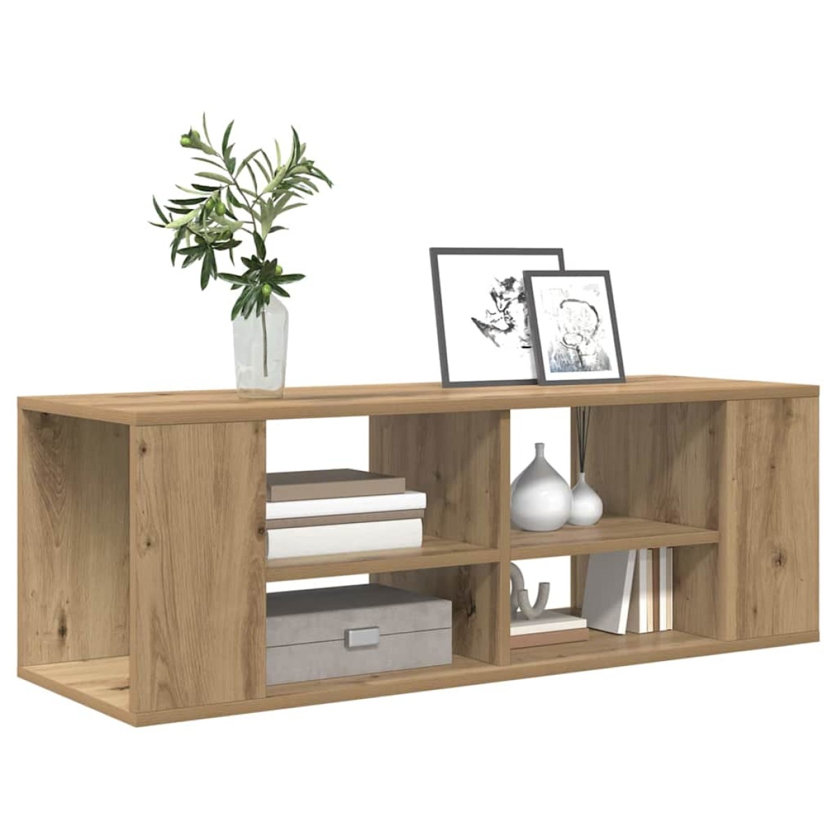 vidaXL Σετ επίπλου τηλεόρασης 102 x 35 x 35 cm Artisan Oak