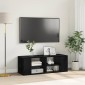 vidaXL Σετ επίπλου τηλεόρασης 102 x 35 x 35 cm Μαύρη Οξυά